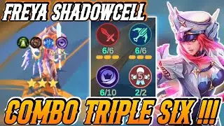 FREYA SHADOWCELL COMBO TRIPLE SIX !! 6 WM 6 MM 6 SHADOWCELL - MAGIC CHESS GO GO 