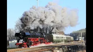 Rodelblitz 2018 - 41 1144  zwischen Erfurt und Eisenach  am 27.1.2018