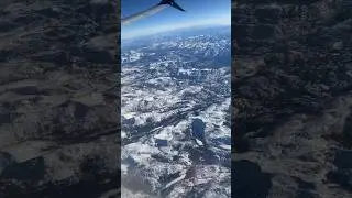 Somewhere over the rainbow #adventure #beautiful #snowmountains #flight #snow #mountains #nature