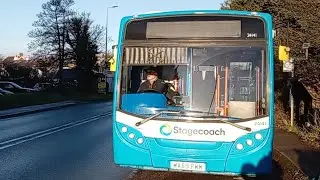 57 to Exmouth Parade MAN Enviro 300. 24141 WA59 FWW 