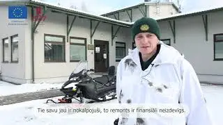 Valsts robežsardze ir iegādājusies 17 jaunus Lynx Ranger 59 sniega motociklus