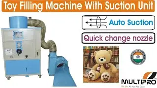 Multipro Plush toy stuffing machine / Soft toy filling machine / Teddy bear making machine