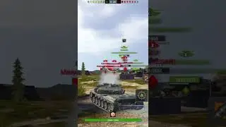 スコープを覗いてしっかりMissileを誘導していくKPZ君‼️😆✨🚀 #wotb #wotblitz #tanksblitz #shortsblitz