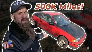 Я купил Honda CRX 1990 года выпуска с пробегом 500 тысяч миль и оригинальной трансмиссией! Как он...