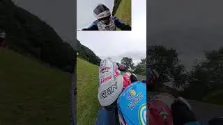 Getting up close and personal with the Mad Lumberjack🪵🪚  at Olivers Mount Barry Sheene 2025🏁