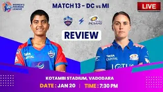 Delhi Capitals pull the chord against Mumbai Indians | WPL 2026 | Female Cricket