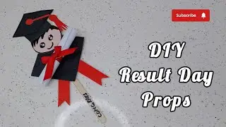 Result Day Craft Ideas || How To Make Result Day Props || Paper Props || @MuntahaImaginativeCraft..