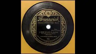Castlewood Marimba Band - Night of Love in Hawaii (1930)