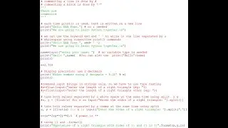Basic IO in python (print, .format, input multiple values, etc.)