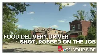 St. Louis food delivery driver recovering after being shot on the job