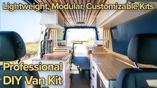 Professional-Grade DIY Campervan Kit: Build your own van like a pro, the first time!