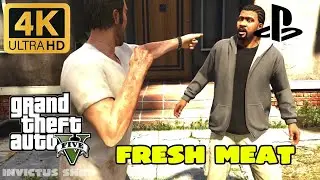 GTA V PS5 &ndash; Fresh Meat | Michael Torture Scene | Franklin Rescue | 4K 60FPS No Commentary