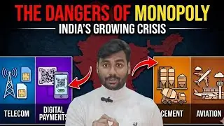 The Hidden Dangers of Monopolies in India: Aviation, Telecom, Cement & Digital Payments Exposed!