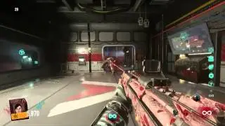 Epic 34 Rounds Solo in COD AW Exo Zombies Carrier Map