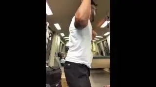 How to Workout while on BART with @MrBayWearea