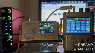 TEF6686 vs MALAHIT DSP2 сравнение качества звука