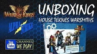 Wrath of Kings Unboxing - House Teknes Warsmiths