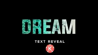 Cinematic Text Mask Transition in Kinemaster l Dream Editing