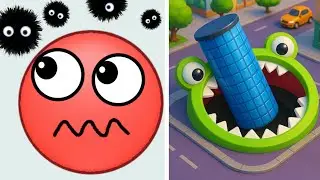 Hole.io VS Hide Ball  - MAX LEVEL Gameplay Walkthrough (Android,iOS) NEW UPDATE Ep 1