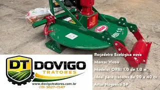 Roçadeira hidráulica Ecológica nova Marca: Vicon Modelo: ORBI 1.0 de 1.0 m a Vendaa !! 
