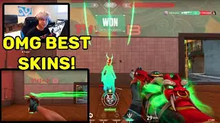 STREAMER TENZ BUY & REACT TO *NEW* ONI SKINS (VALORANT ONI COLLECTION)