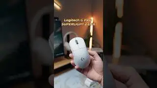 Chuột gaming cao cấp logitech Superlight 2 Dex #LogitechG #LogiPlay #nghiensetup #desksetup