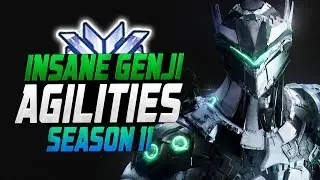 INSANE Genji Carry by - AGILITIES! [ OVERWATCH SEASON 11 TOP 500 ]