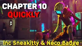 Commented Walkthrough for Chapter 10 Midtown - No Collectables | Stray