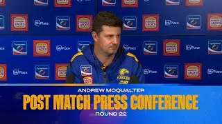 McQualter post-match v Crows