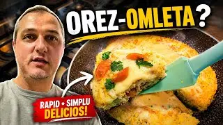Mai bun dec&acirc;t Pizza ? Orez-omletă la tigaie - Rețetă simplă din orez și ouă