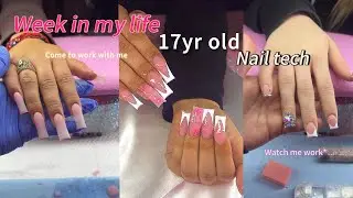 Week in my life as a nail tech! 💅