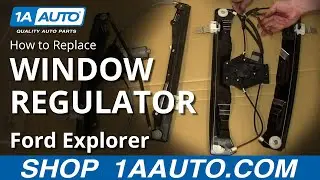 How to Replace Front Window Regulator 02-10 Ford Explorer
