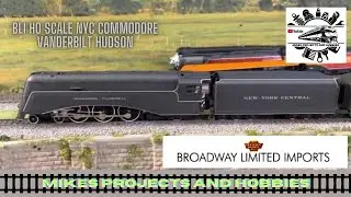 BLI HO Scale NYC Commodore Vanderbilt Hudson, #5344, Disk Drivers, Paragon4 Sound DC DCC review