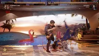 MK1 Easy way to hit above 500 damage with Johnny Cage