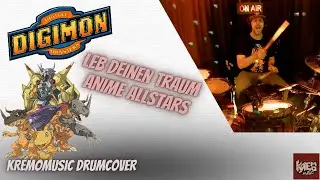 Digimon Leb Deinen Traum | Anime Allstars | Drum Cover【Butterfly】