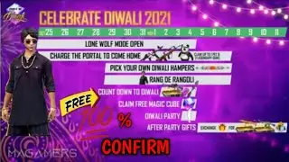 DIWALI EVENT 2021 FREE REWARDS MAGIC CUBEREE FIRE TAMIL 💥 | FREE FREEDIWAL EVENT CALENDER 2021 TAMIL