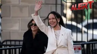 Venezuela's Machado Says Trump Meeting Went 'Very Well' As She Leaves White House | ALERT News
