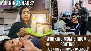 Working Mom's Morning Routine | Minivlog | How to Manage Household With Job and Kids | Motivational