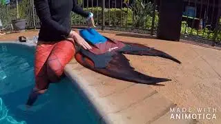 Mahina vs Shooter in Action - includes small tail alterations