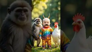 Dudi dudi dam dam 🐒🤣| #monkey #babydance #cutebaby #funnyanimals #trending #funnyvideo #viraldance