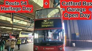 Bus Route 54 Heritage Day & Catford Bus Garage Open Day
