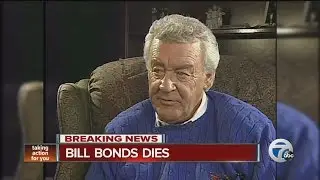 Mayor Coleman Young Press secretary, Bob Berg reacts to death of Bill Bonds