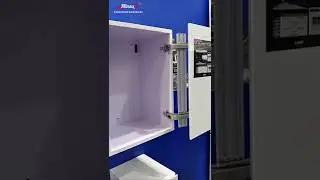 Cabinet bus door sliding door hinge silent damping buffer hardware accessories #shorts #cabinet
