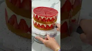 Торт Фрезье #клубничныйторт #fraisier #strawberrycake rry #patisserie