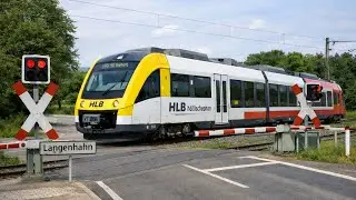 HLB RB 90 fährt über Bahnübergang! || #train #trainspotting #railway 