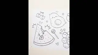 Children's Drawing Roll Sticky Color Filling Paper Graffiti Scroll Coloring Paper Roll for Kids