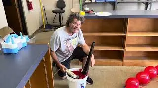 Rick Crosslin Science- Spinning Bernoulli Ring!