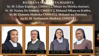 RATIBA KAMILI MASISTA KUZIKWA KWENYE BUSTANI YAO ILIYOPO BOKO KWENYE KITUO CHA ST.THERESA WA AVILA