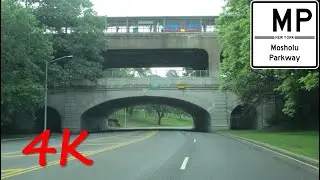 ⁴ᴷ Mosholu Parkway southbound [4K VIDEO]