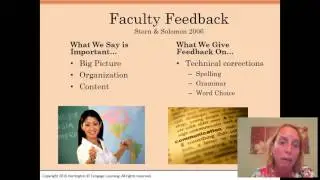 Written and Verbal Feedback